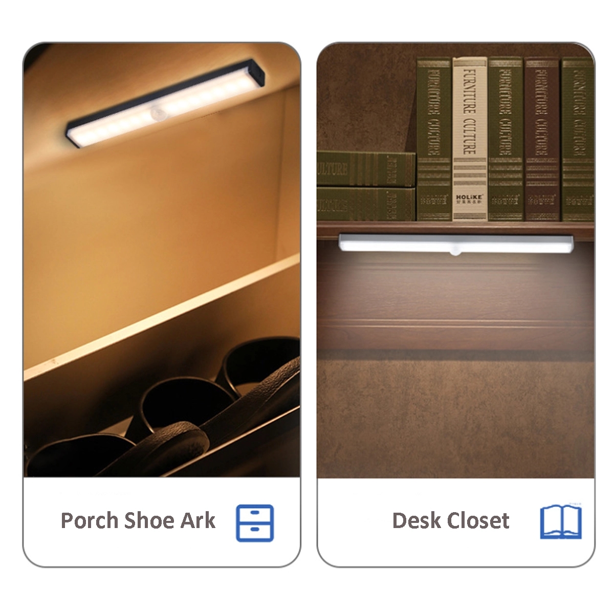 Wireless Rechargeable LED Sensor Closet Lights 4