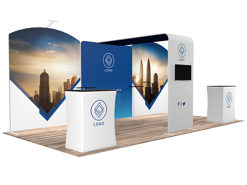 Quick N Fit Trade Show Display Booth 1203