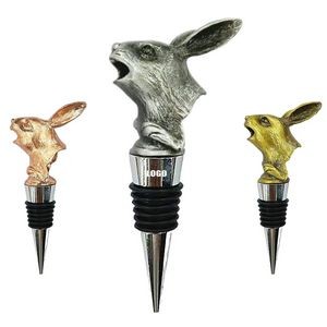 Elegant Rabbit Design Alloy Wine Stopper 16