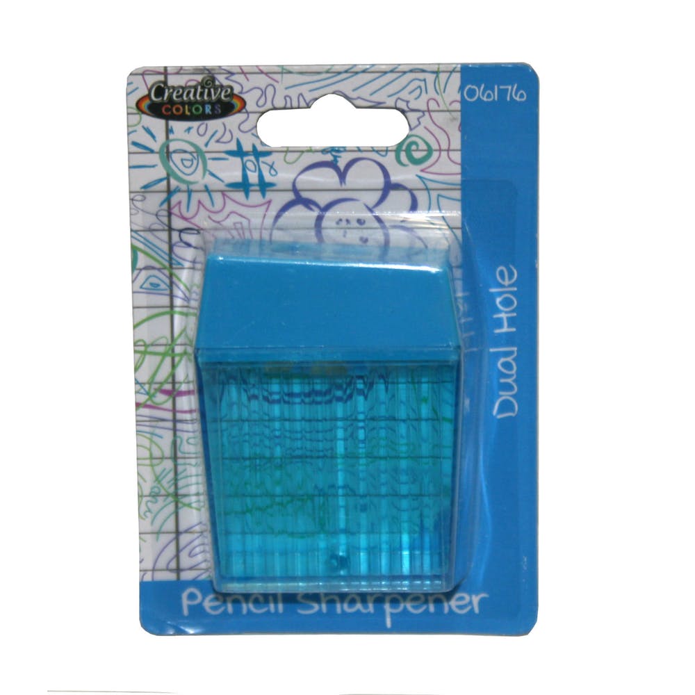 Pencil Sharpeners - Dual-Hole Blue 2