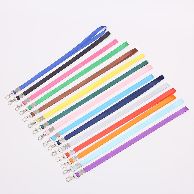 Polyester Lanyard custom printed ID badge Holder 5