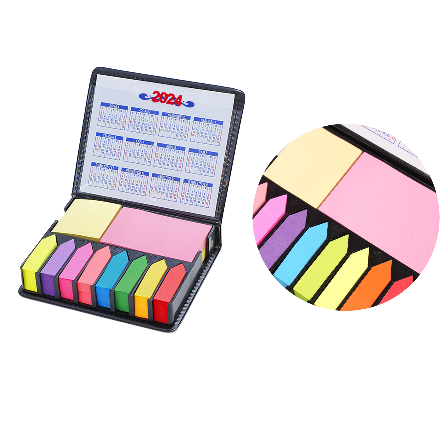 PU Leather Sticky Note Set 2