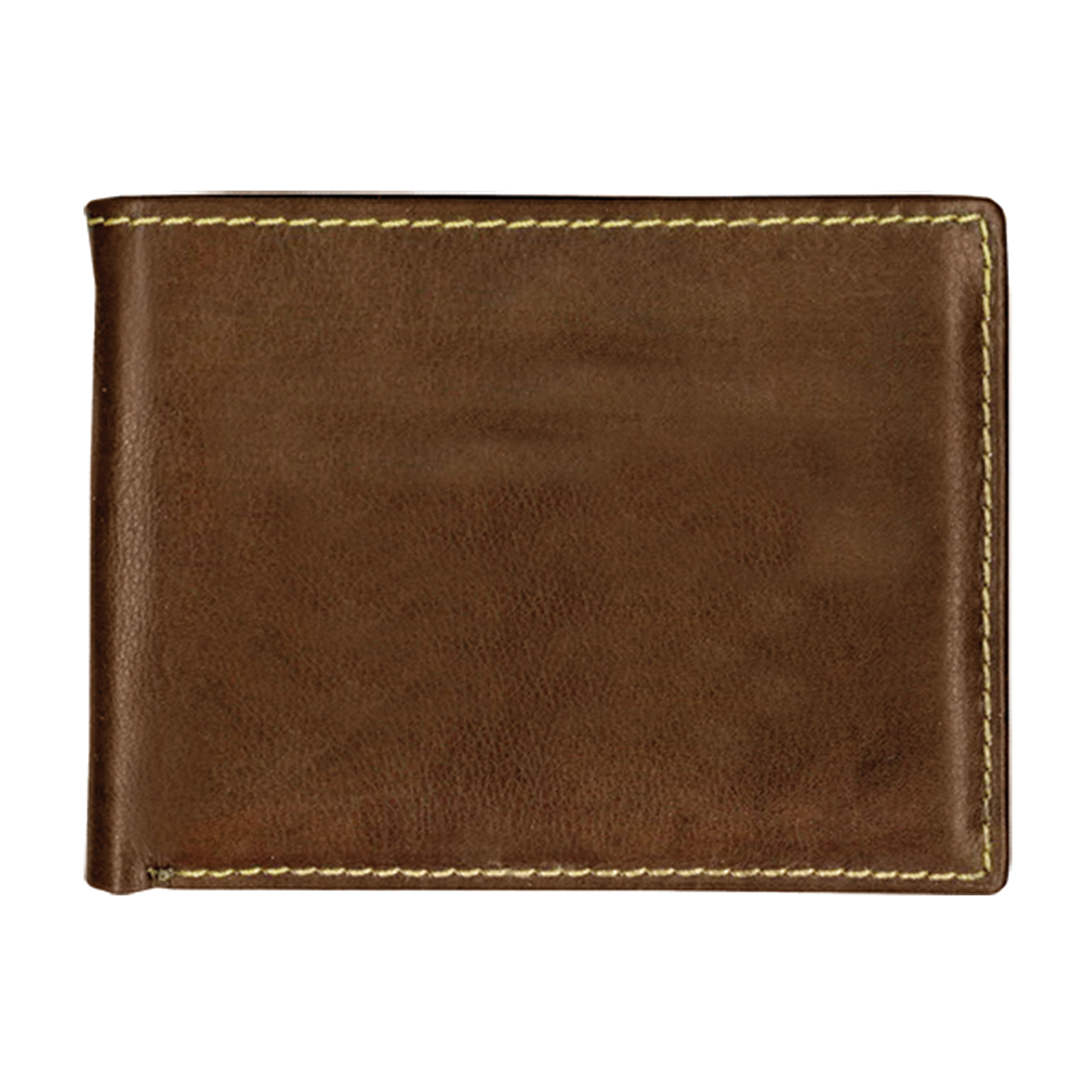 Andrew Philips® Leather Contrast Stitch Billfold Wallet 2