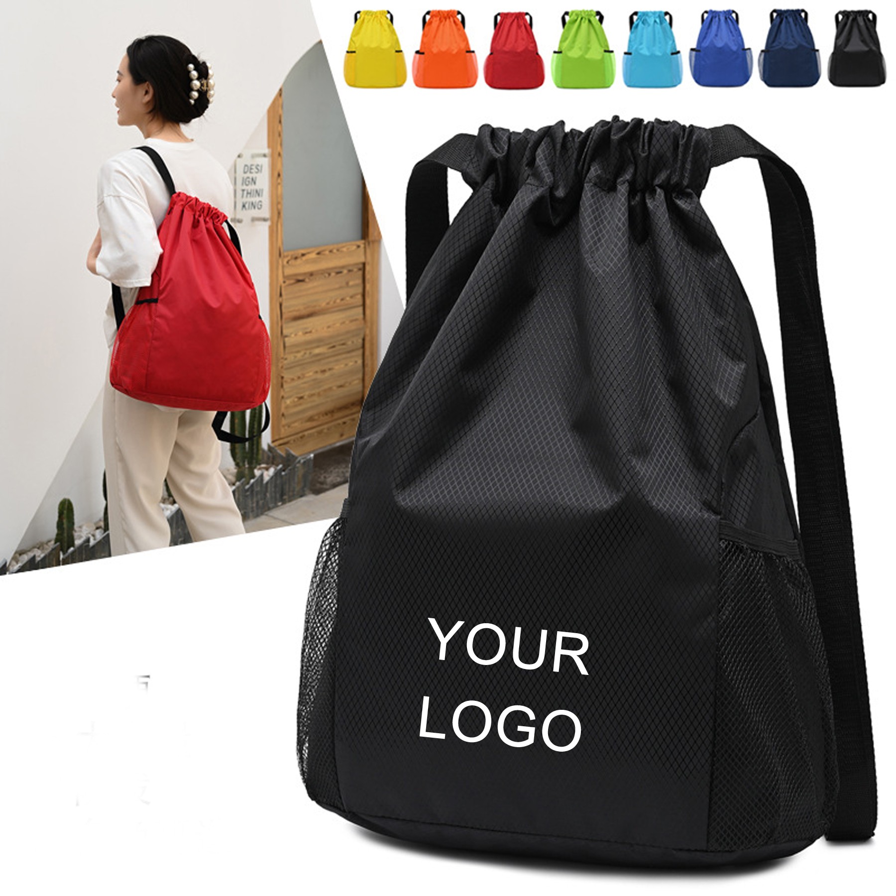 Drawstring Backpack 2