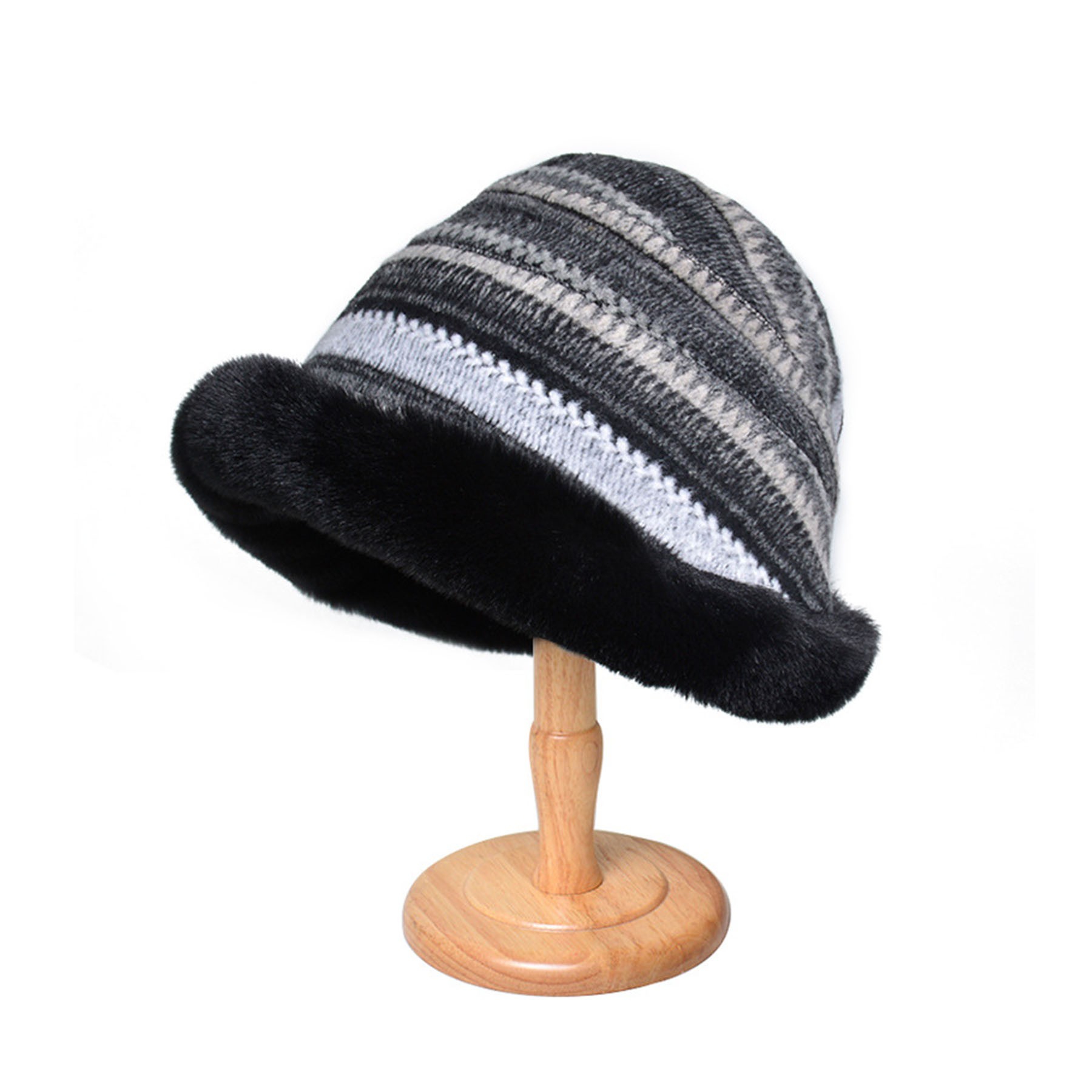 Plush Fuzzy Bucket Hat 4