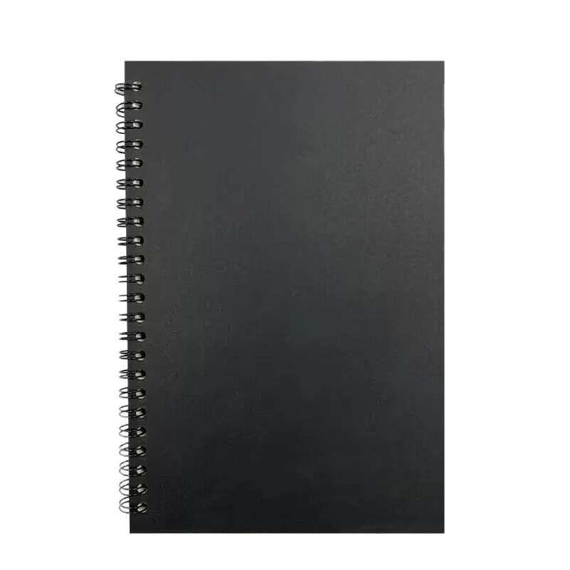 A5 Kraft Cover Spiral Lined Notebook 10