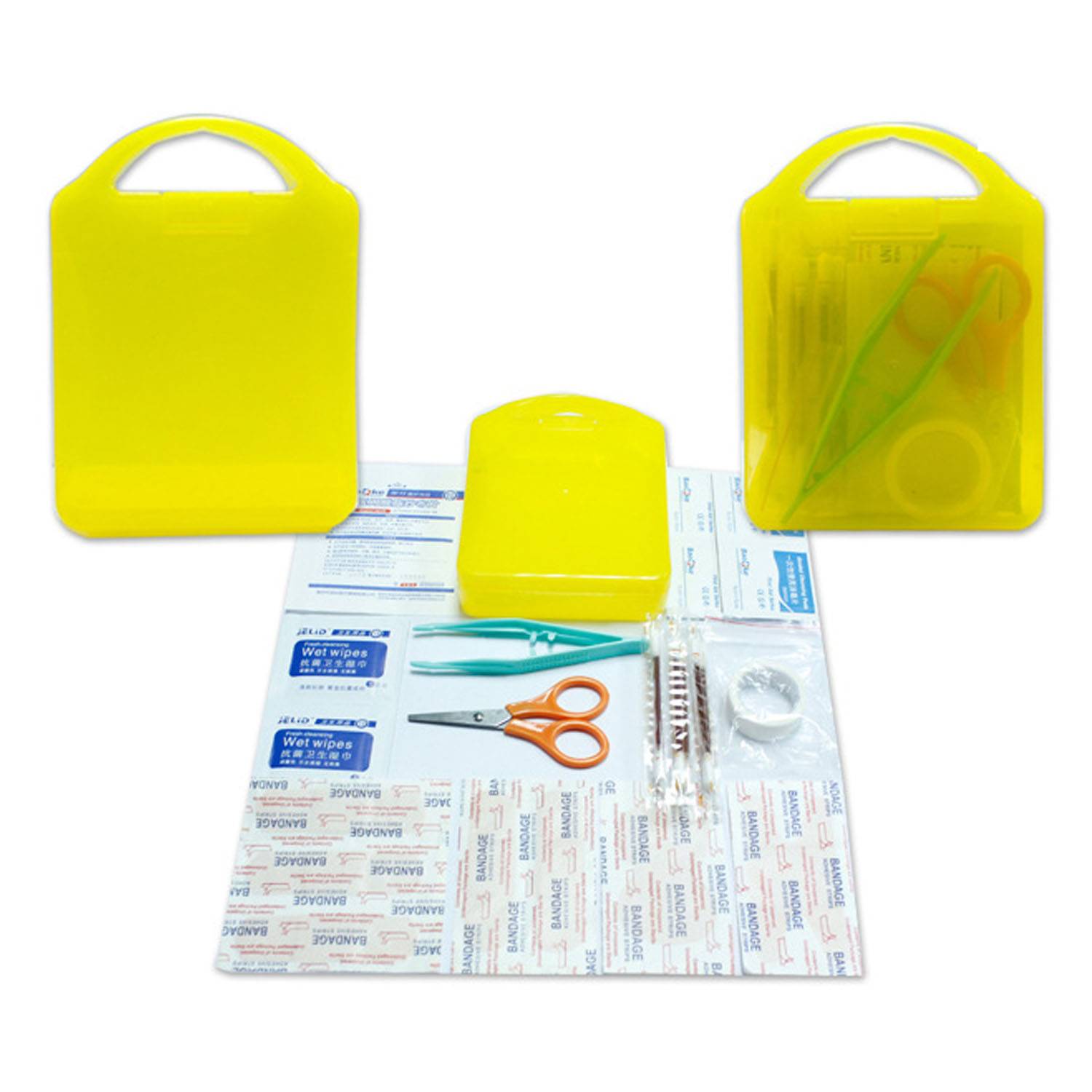 Mini Plastic First Aid Case Kit 7