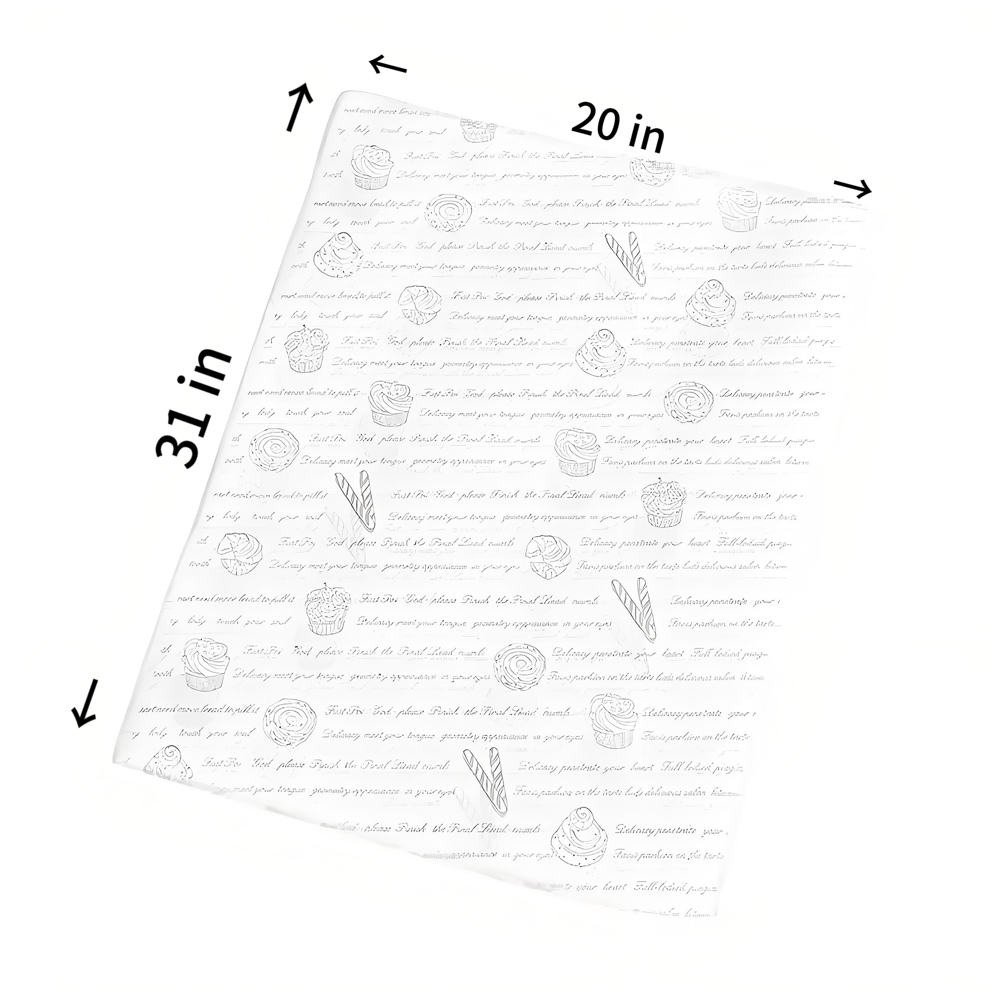 Waterproof Coated Food Wrap Paper and Basket Liner Paper 5