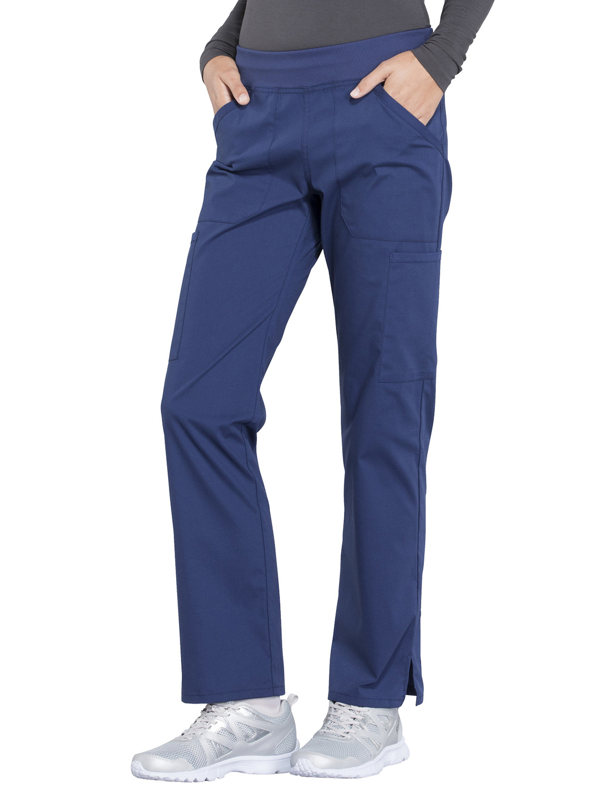 Cherokee - Workwear Professionals - Mid Rise Straight Leg Pull-on Cargo Pant 12