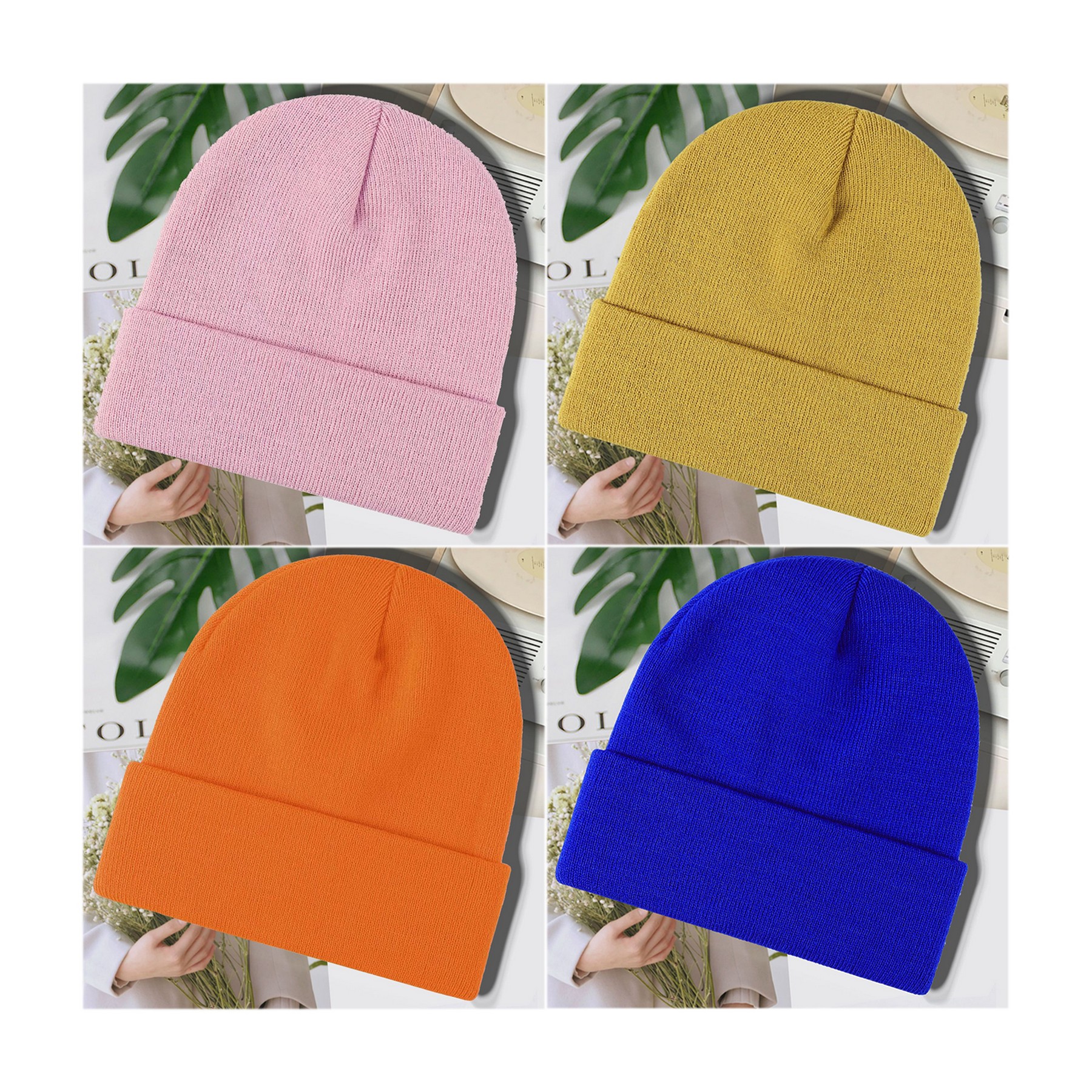 Winter Warm Knit Hat Ski 4
