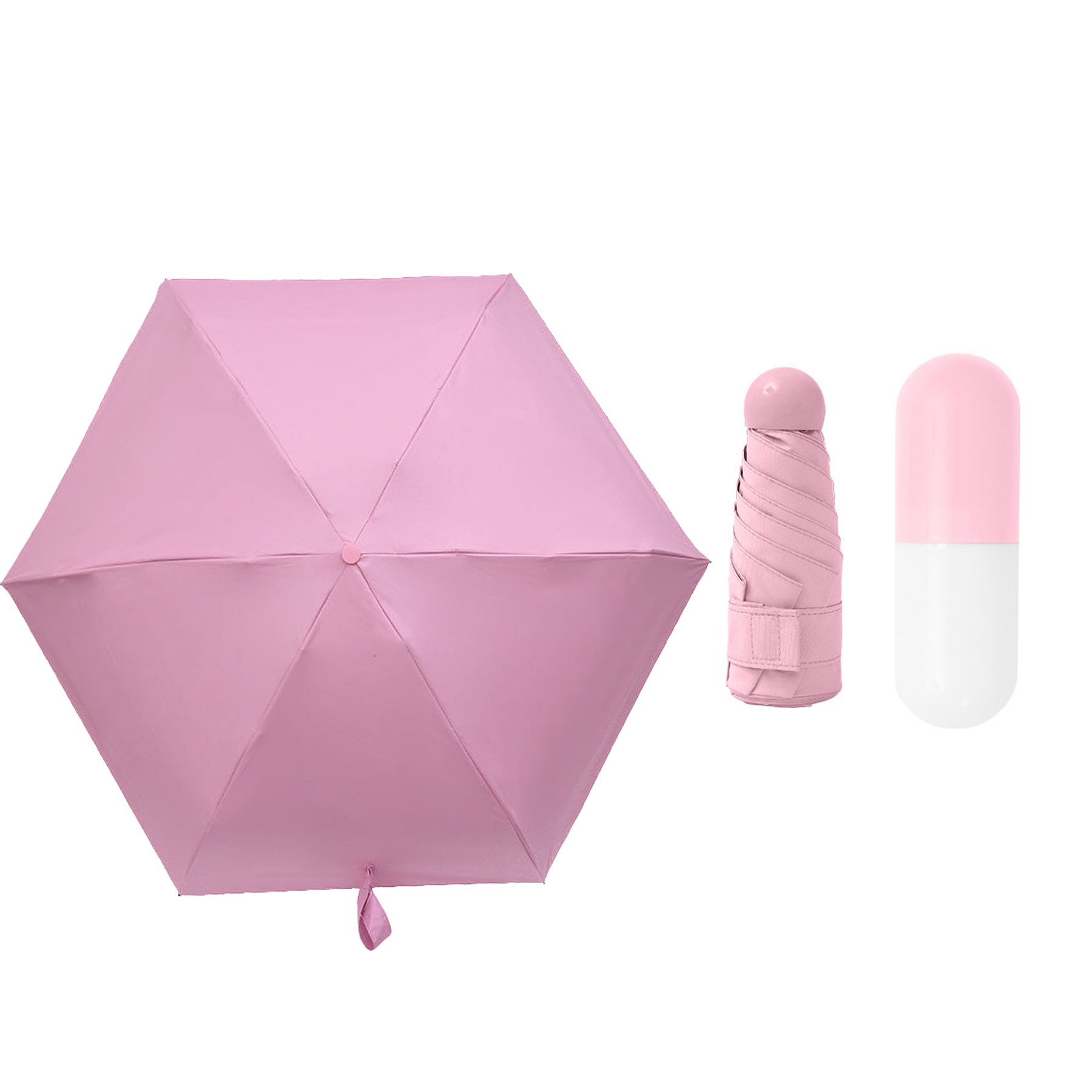 Mini Folding Compact Capsule Umbrella 5