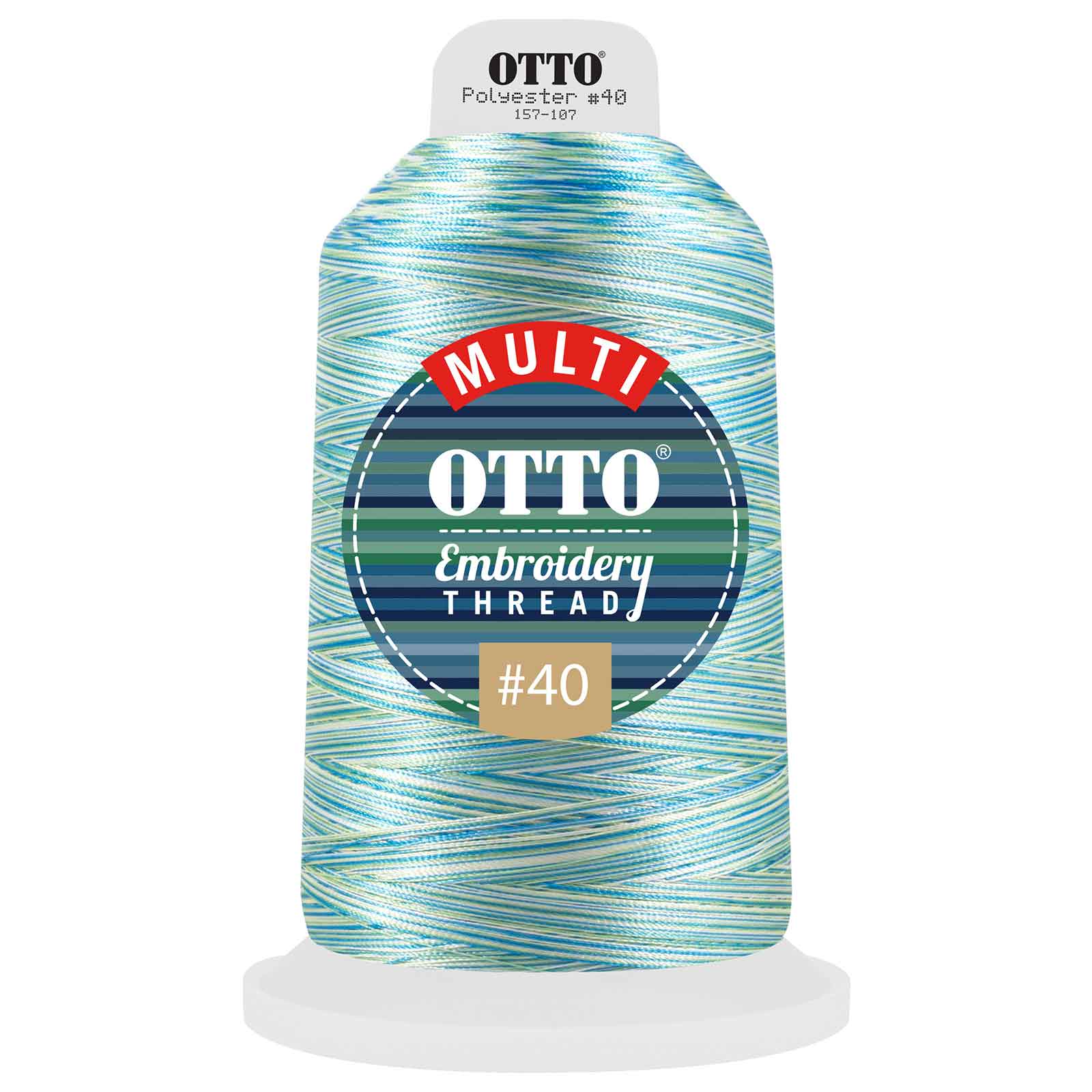 OTTO Embroidery Multicolor Thread #40 5,500 yd. King Cone 24