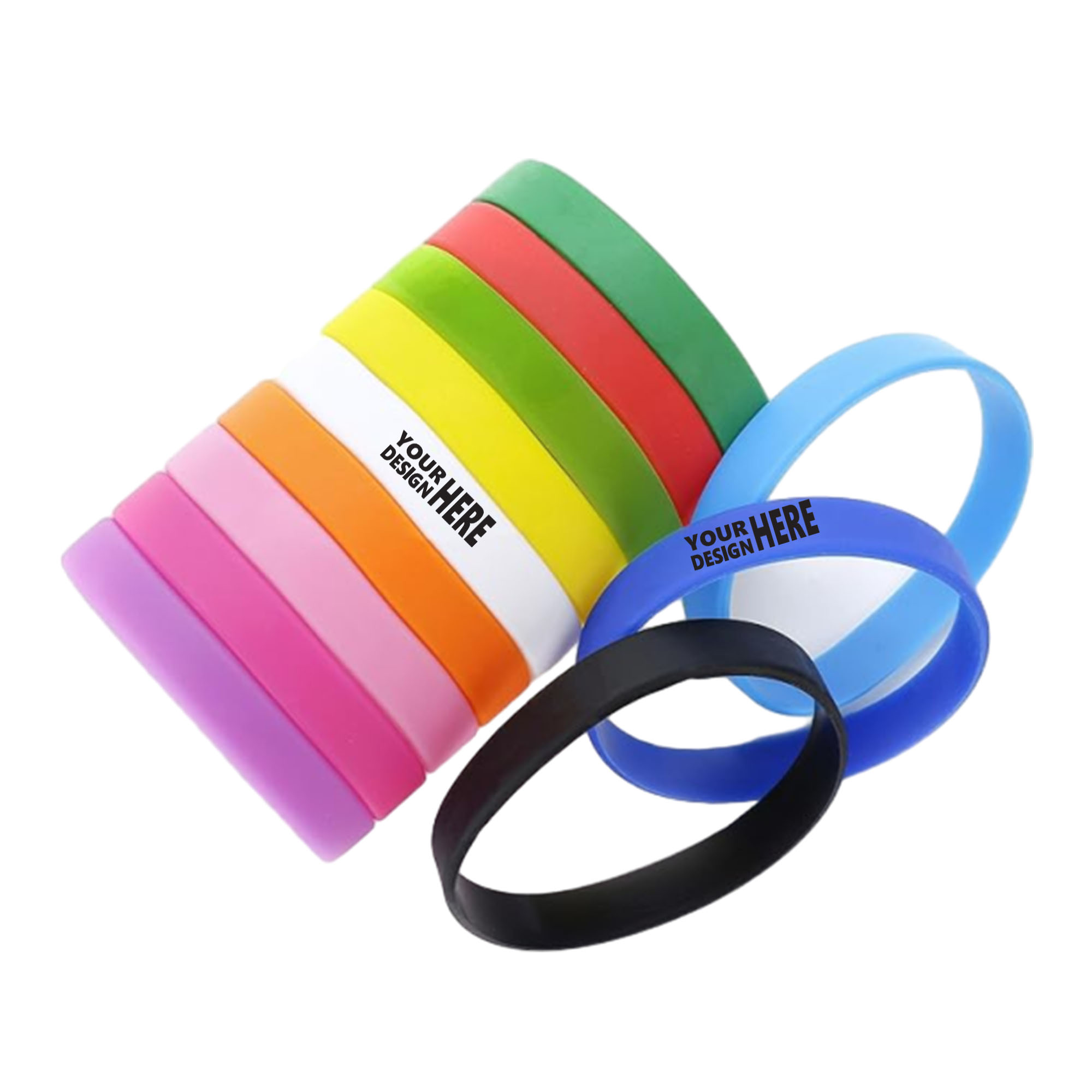 Colorful Customizable Activity School Silicone Wristband 2