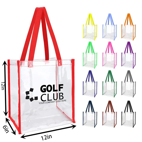 Clear Stadium Tote Bag