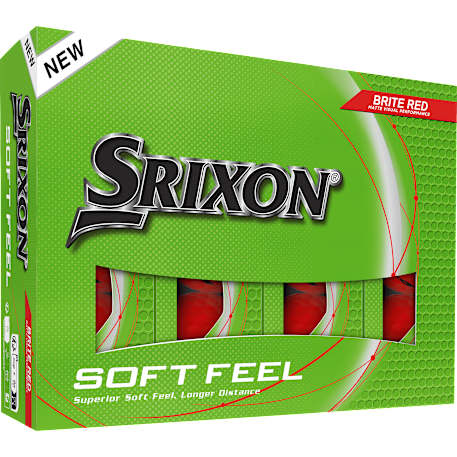 Srixon Soft Feel BRITE Golf Balls - 12 Pack 19