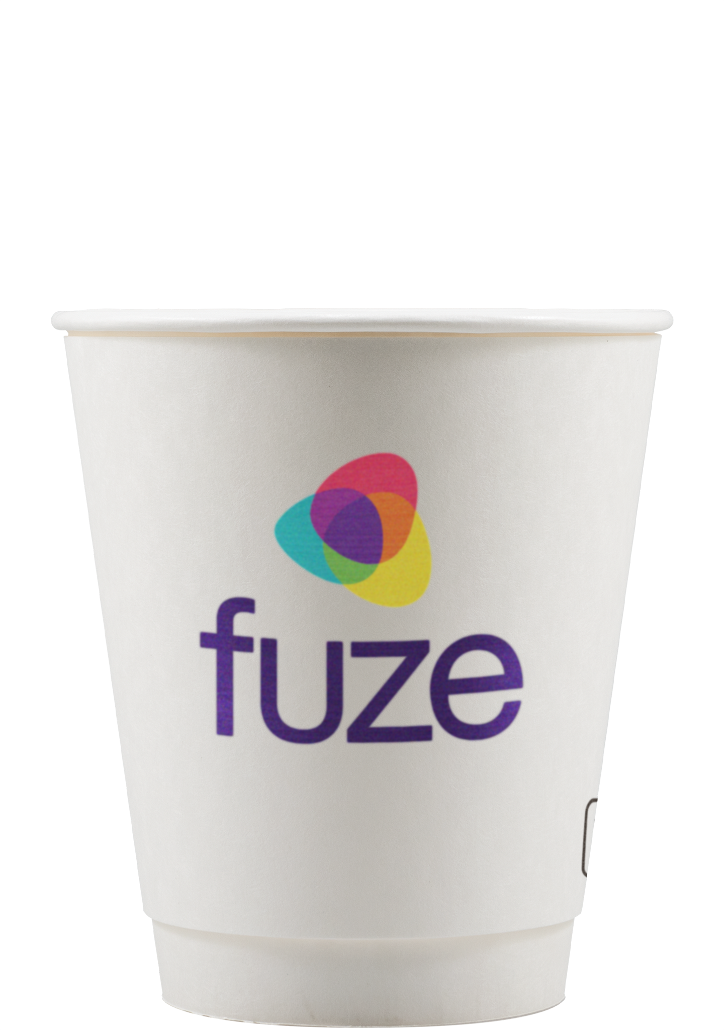 12 oz Paper Cup Insulated White Digital Print 6