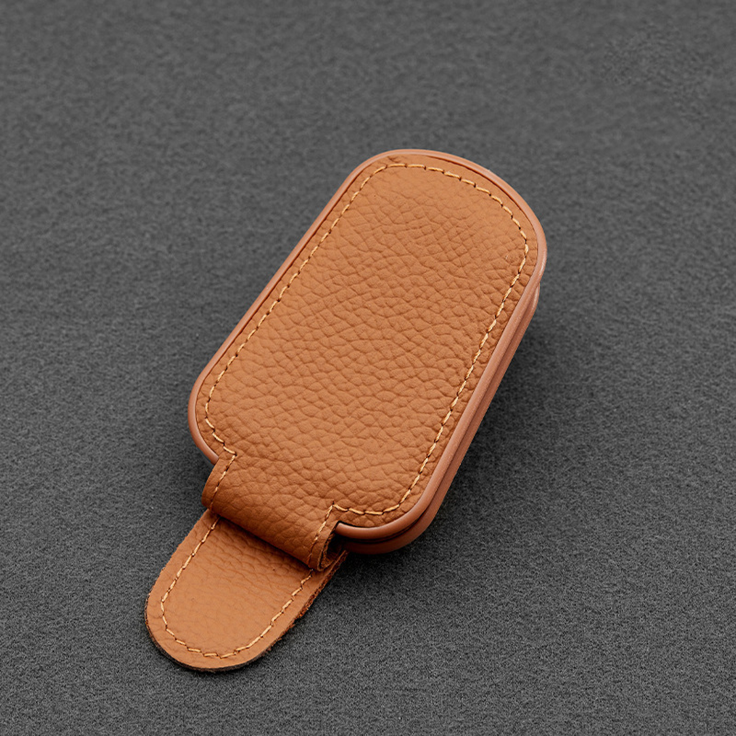 PU Leather Car Magnetic Sunglasses Holder 6