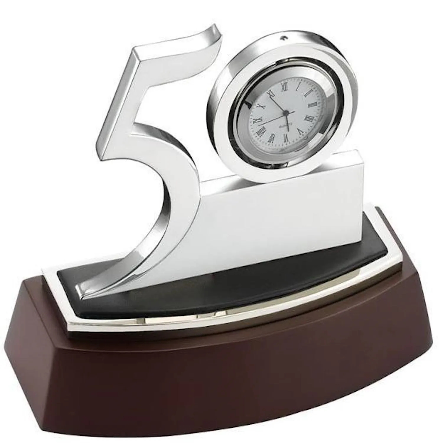 Custom Years Anniversary Gifts Desk Clocks 6