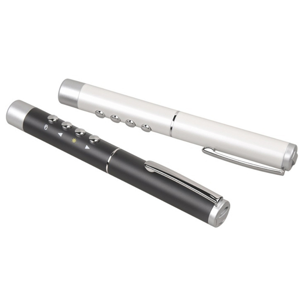 Wireless Presentation Remote with Red Laser Pointer and Blank Screen Control 4