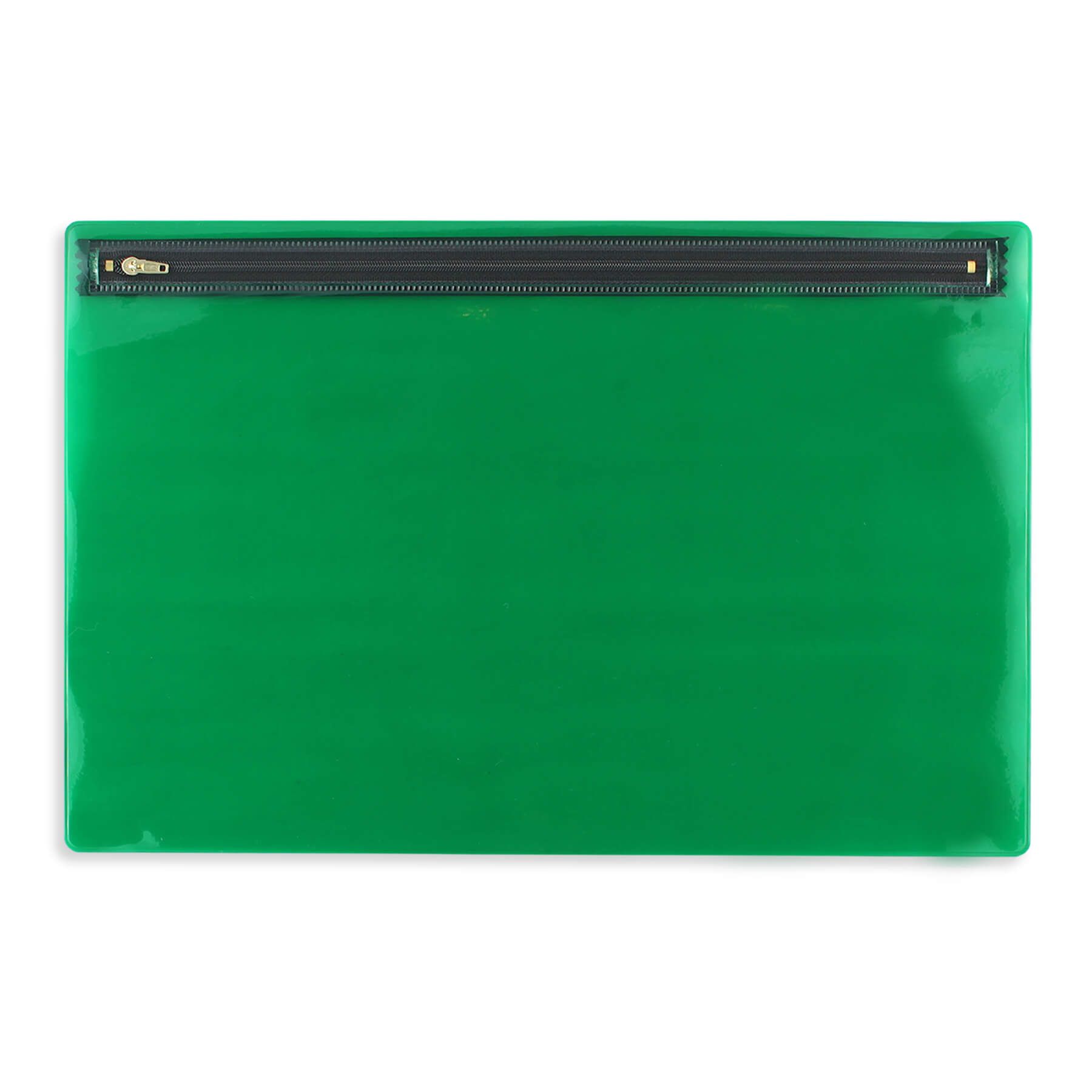 Translucent Vinyl Nylon Zipper Portfolio 1