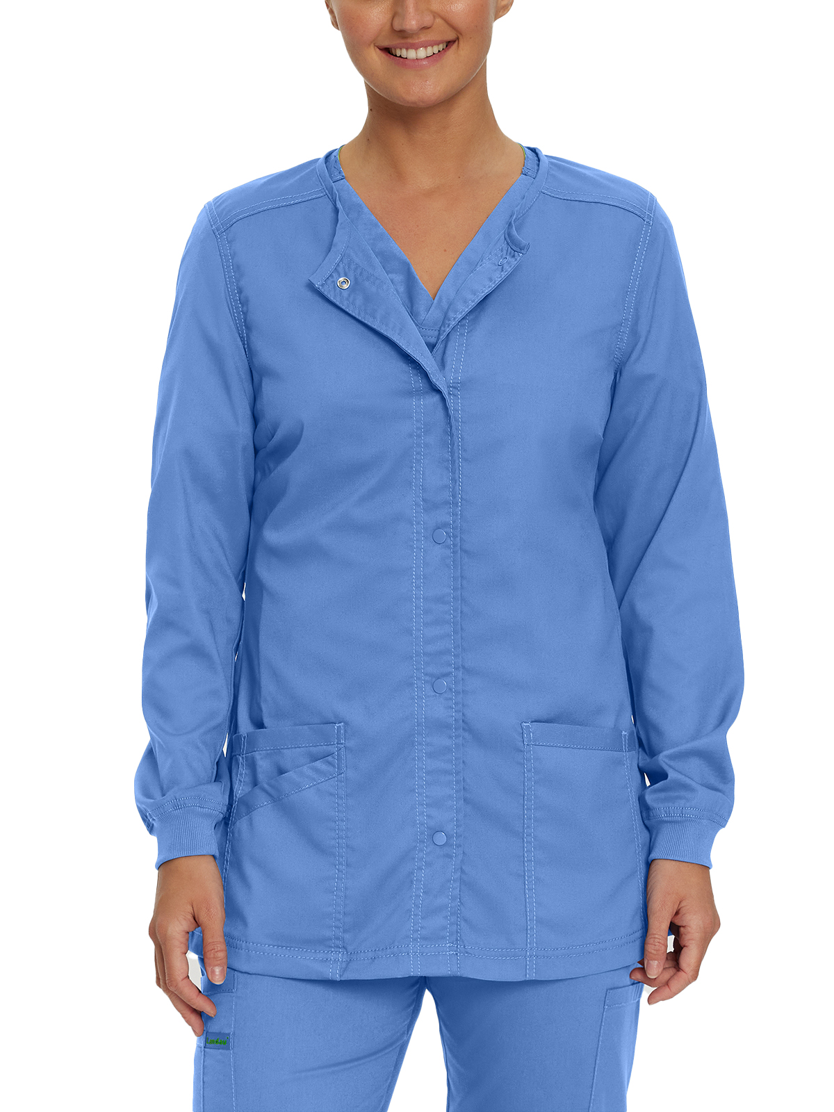Landau - ProFlex - Women's Three-Pocket Snap Front Jacket 5