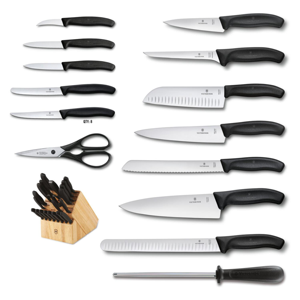 Victorinox® - Swiss Army German Made 22-Piece Block Knife Set