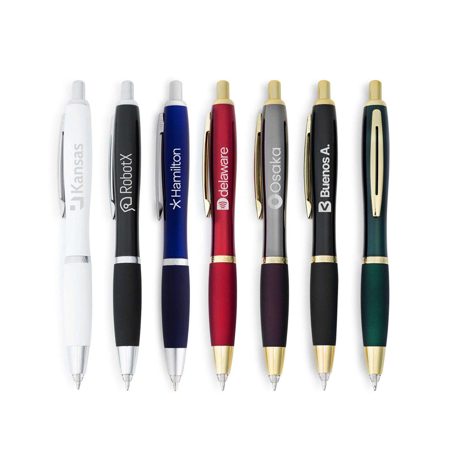 Lighted Tip Click Metal Pen 10