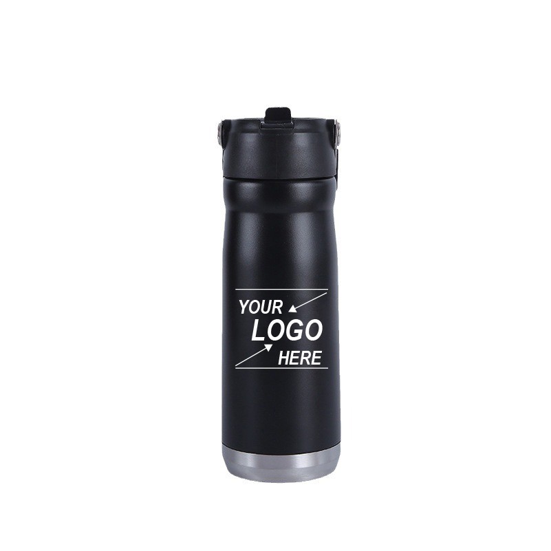 22 Oz Insulated Tumbler with Handle and Straw