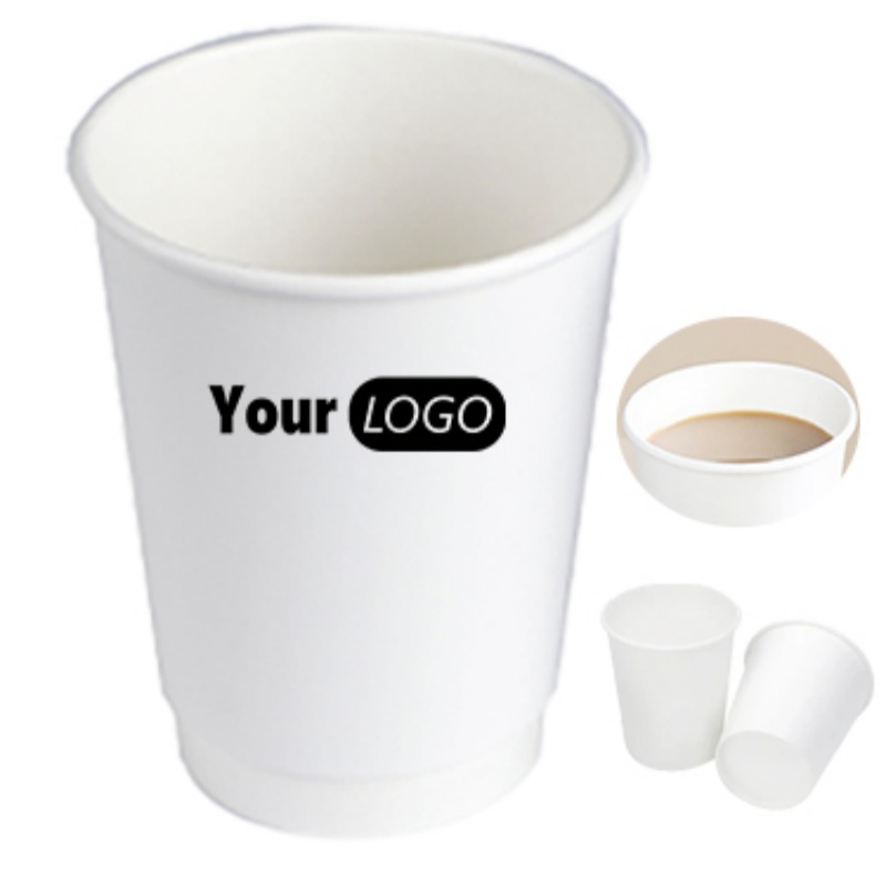 10 oz Disposable Paper Cups with PE Coating 1
