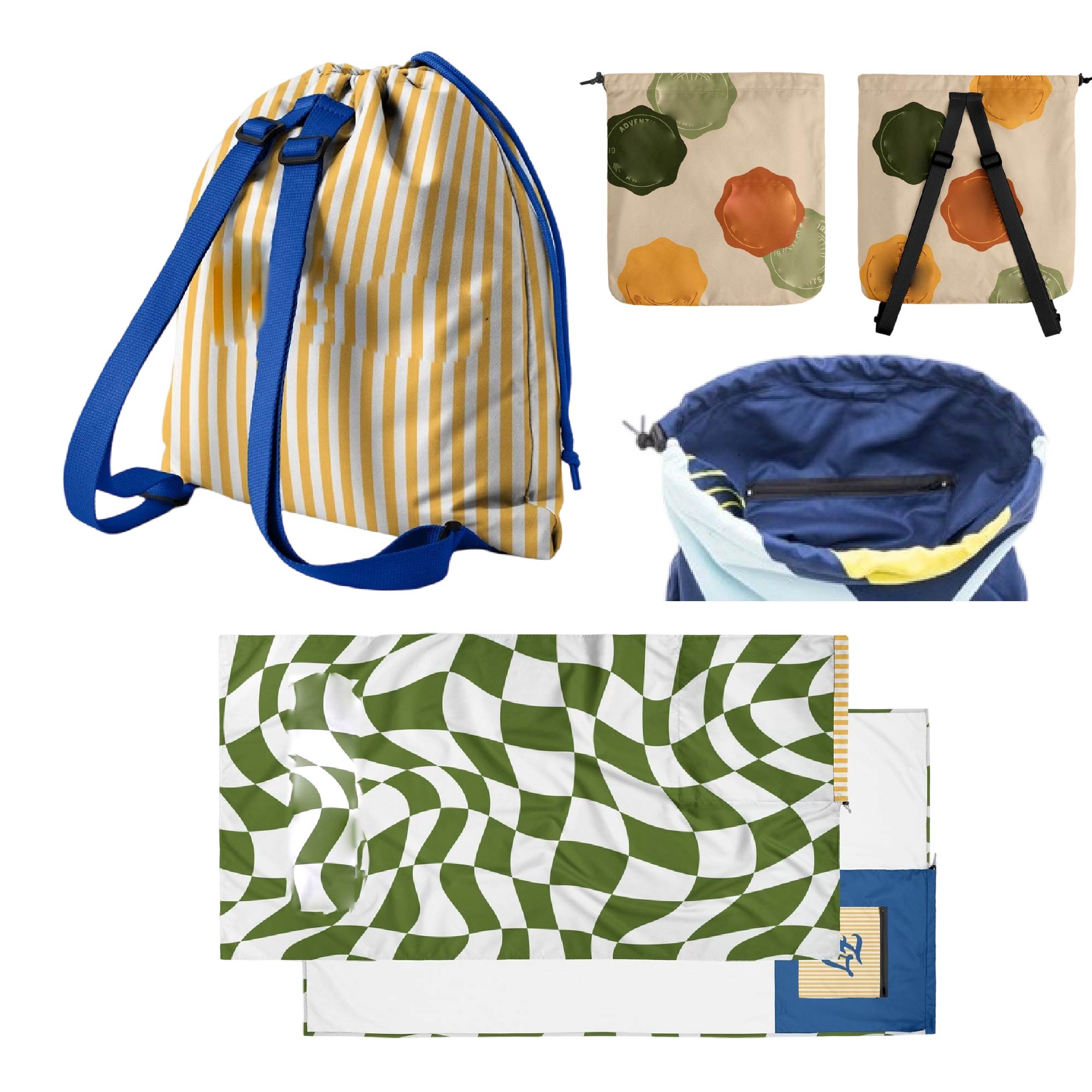Sand-Free Towel Backpacks 2