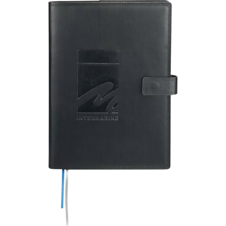 FSC® Mix 7" x 10" Uptown Refillable Leather Journa 1