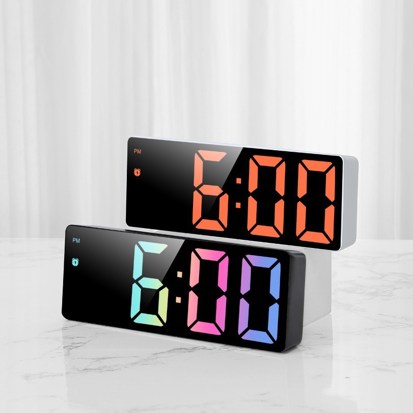Large Big Numbers Display Electric Bedside Desk Clock 2