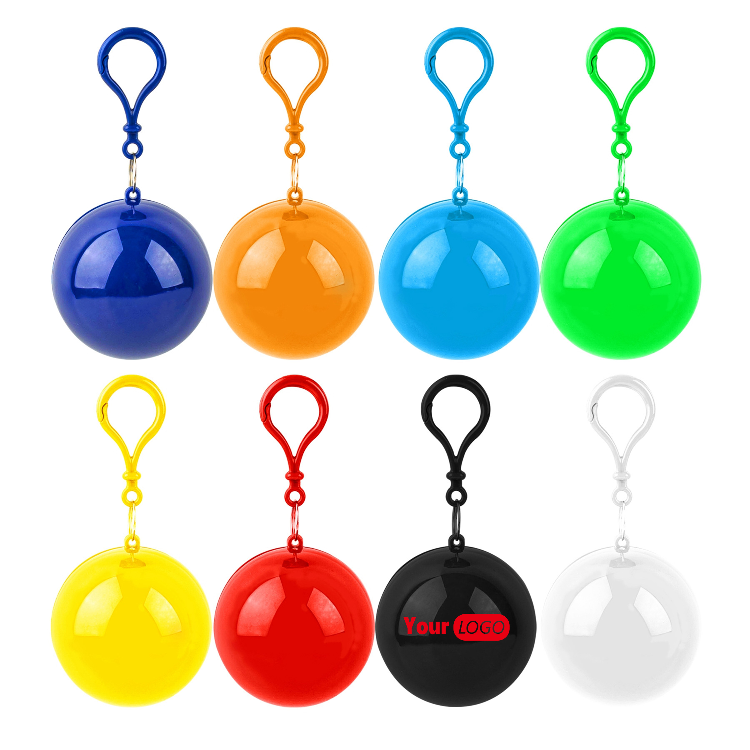 Polyethylene Customizable Disposable Raincoat Ball For Practical Promotions 1