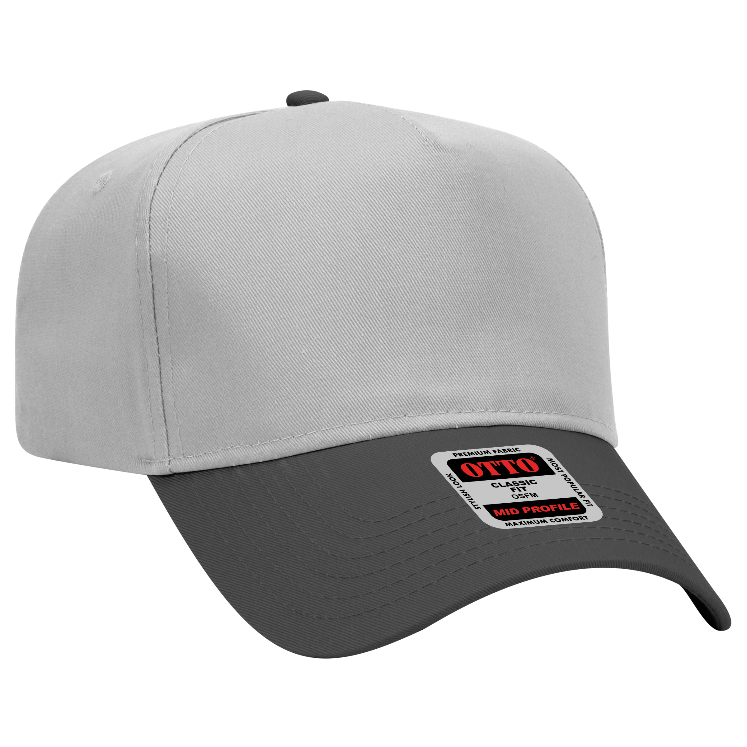 OTTO CAP® 5 Panel Mid Profile Baseball Cap 81