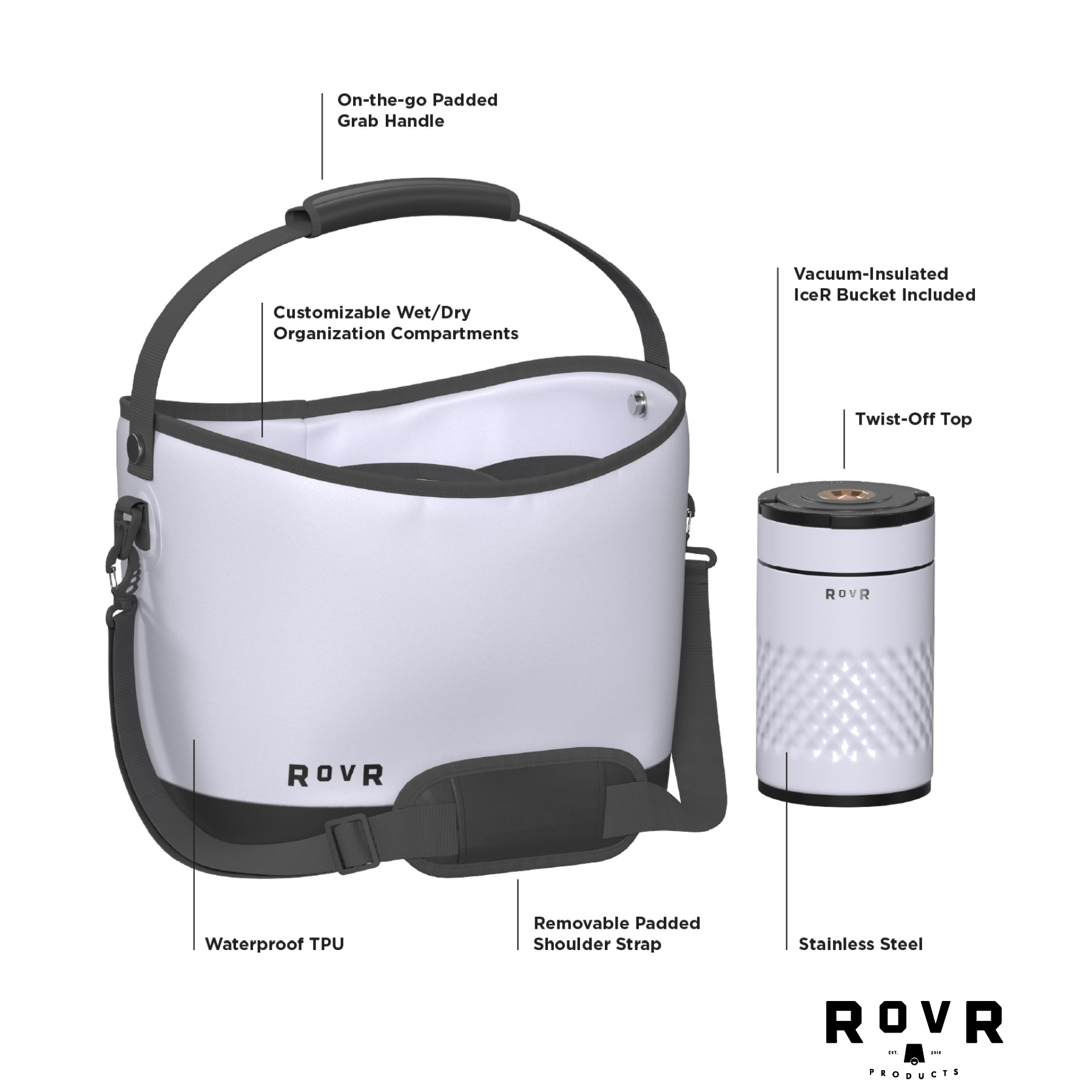 RovR® KeepR® Caddy & IceR® Container 49