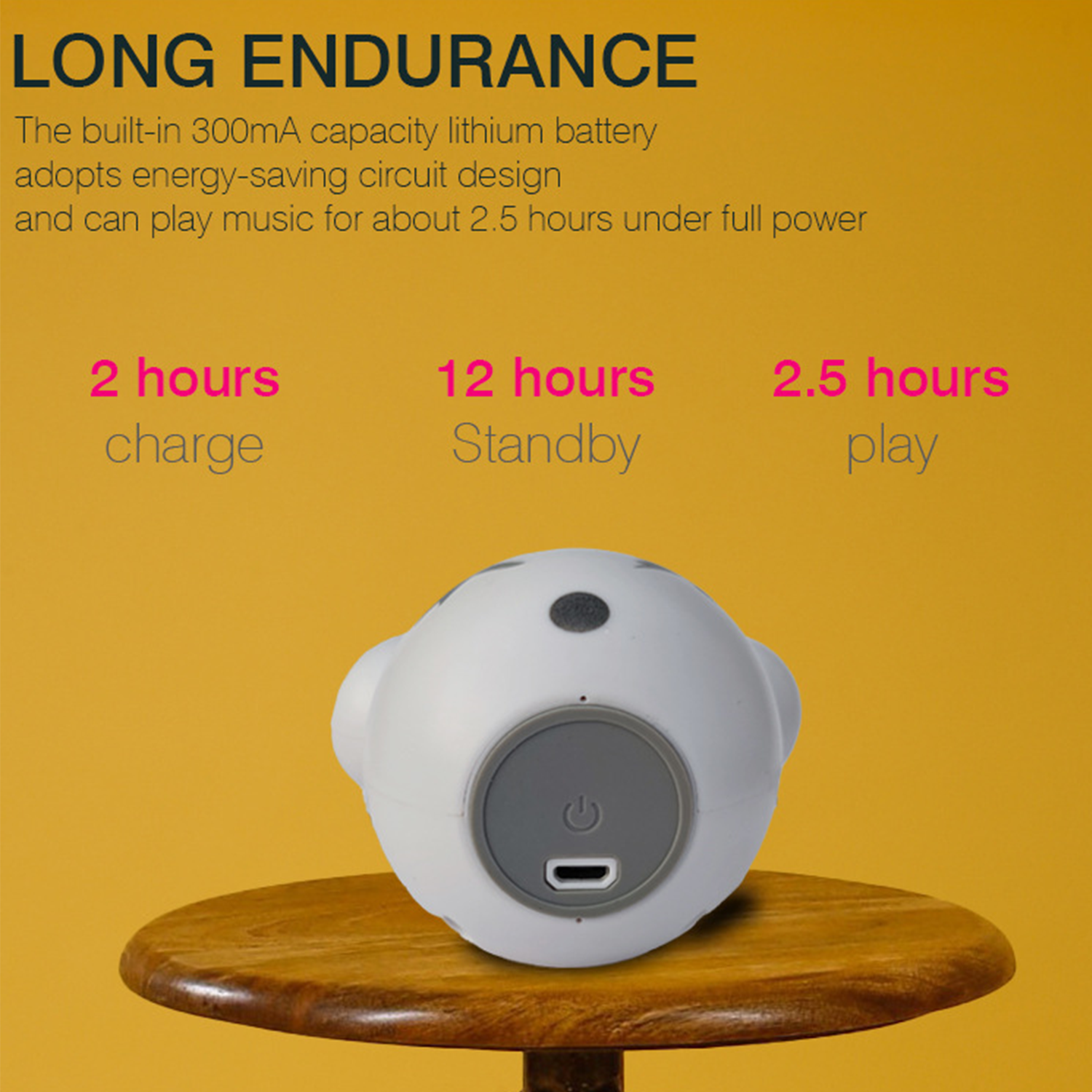 Mini Bluetooth Animal Wireless Speaker 5