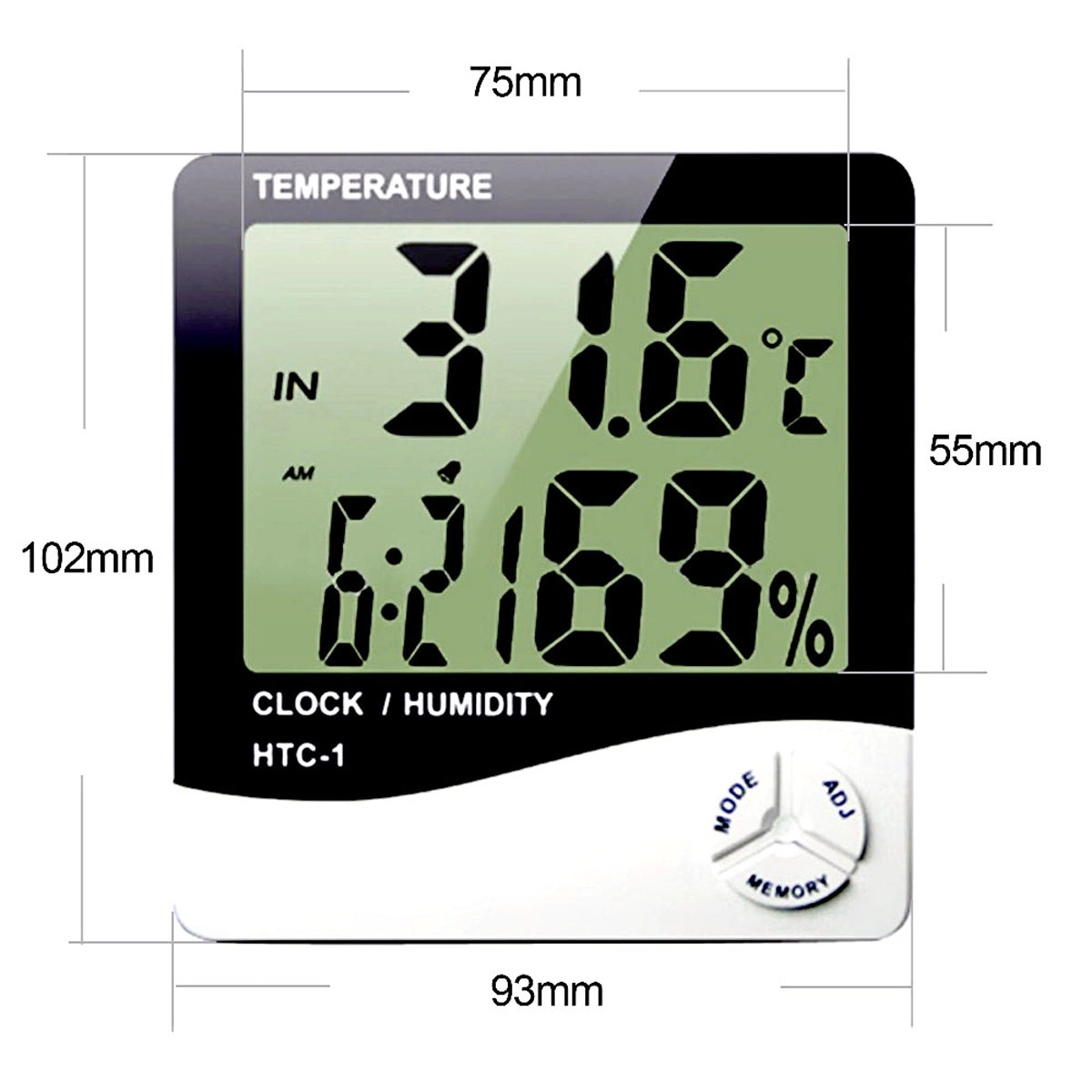 Indoor Digital Hygrometer 2