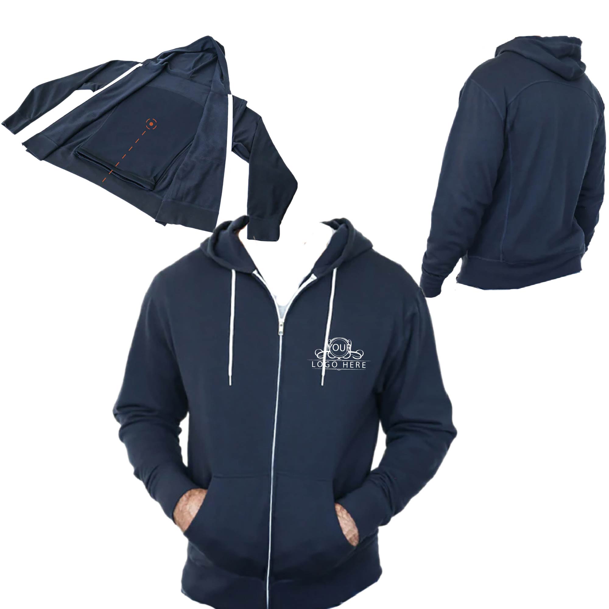 Portable Backpack Hoodie 1