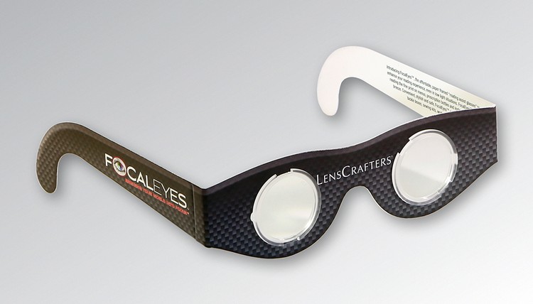 Reading Glasses +2.0 Magnification - FOCALEYES - Low Cost Eye Glasses 2