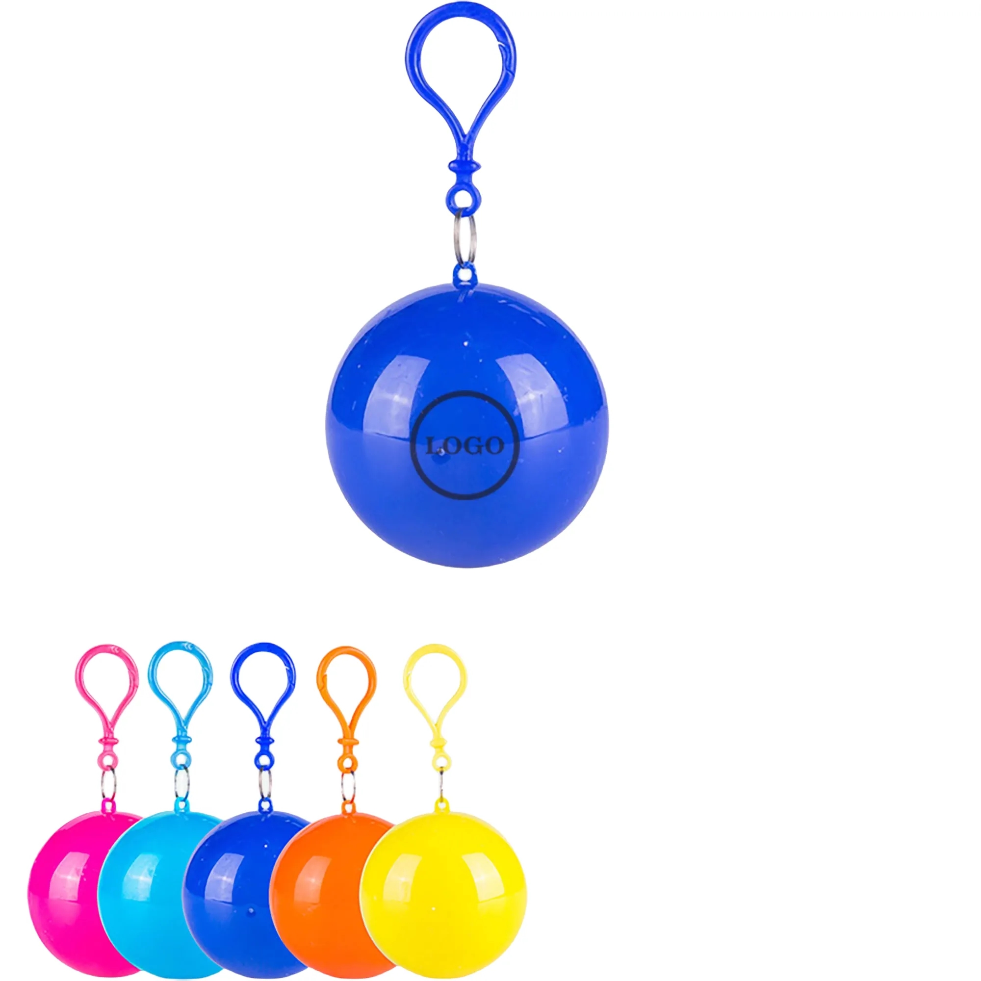 Waterproof Rain Poncho in A Ball for Traveling Camping 2