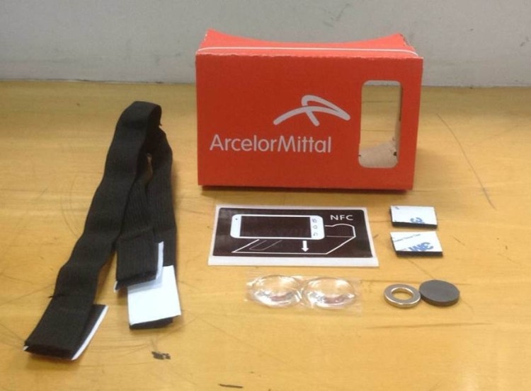 DIY Corrugated Paper 3D VR Glass for Smart Phone 1
