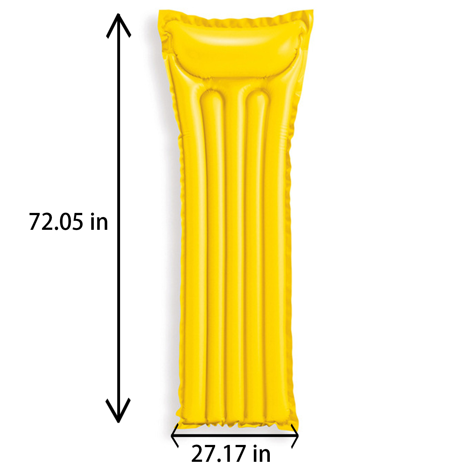 Glow-in-the-Dark Inflatable Float Mat 4