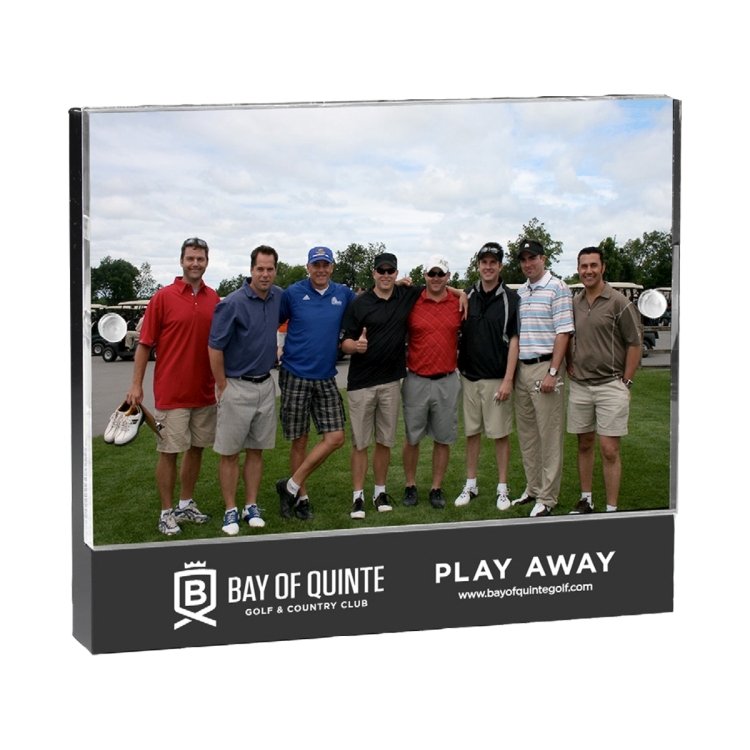 Acrylic Magnetic Frame - 4" x 6" Insert - Laser Engraved 2