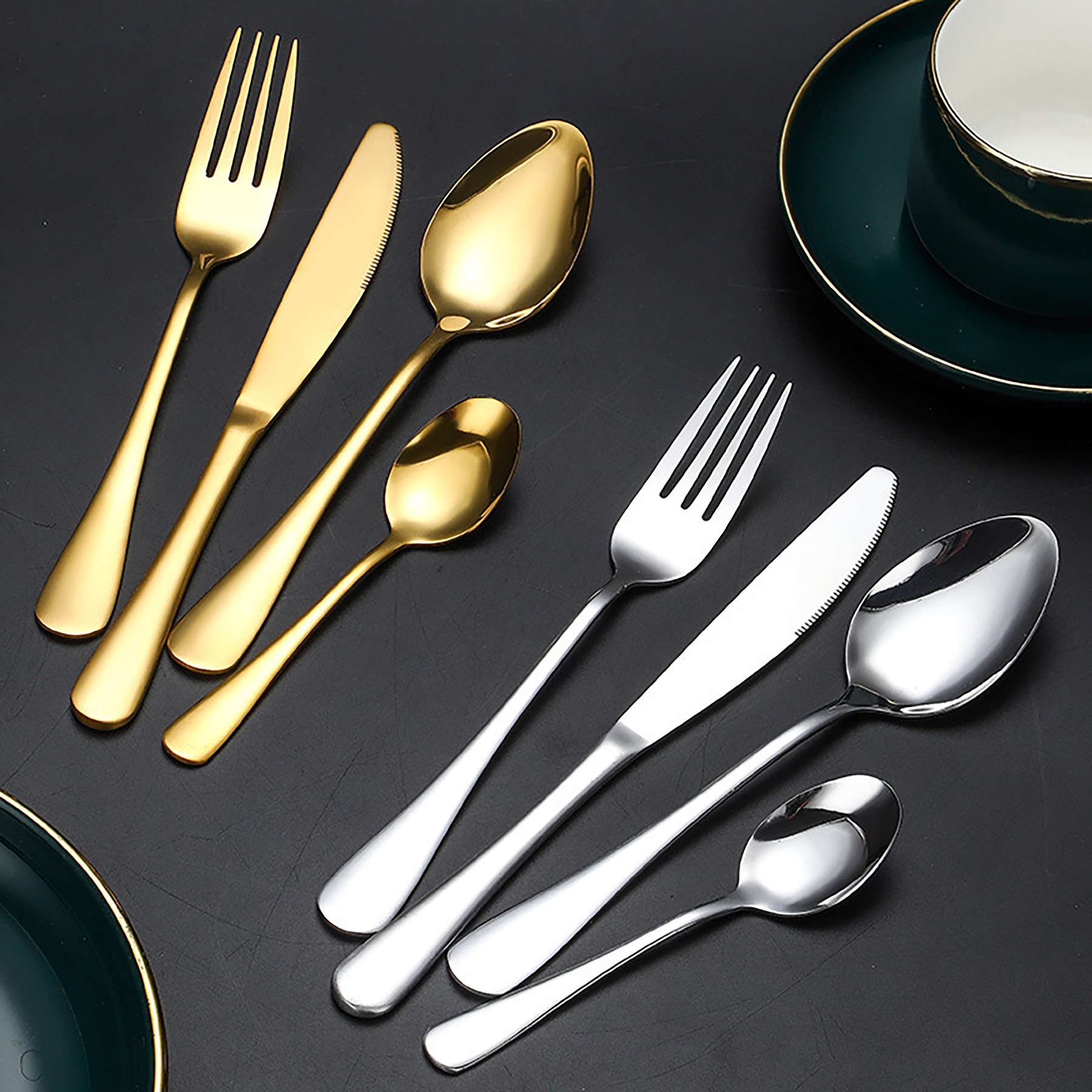 4 Piece Stainless Steel Cutlery Set 4