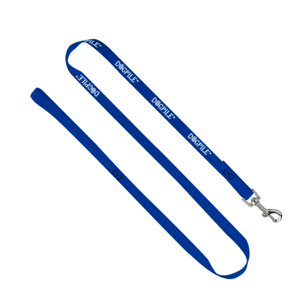 3/4" Smooth Nylon Pet Leash with Bright Metal Snap Hook 13