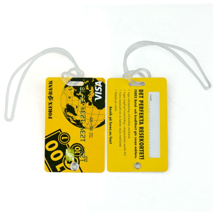 Rigid Plastic Luggage Tag 3