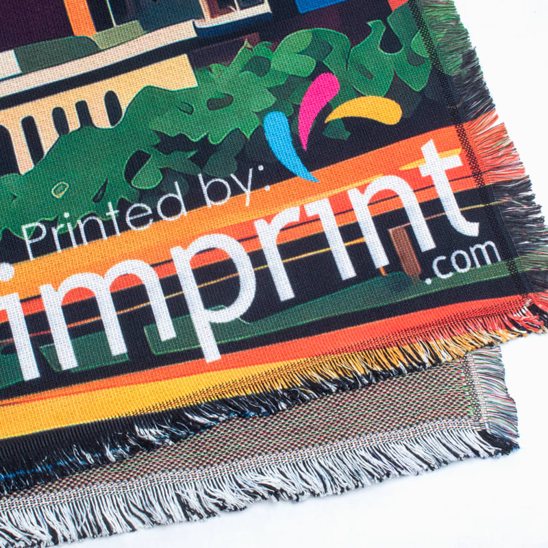 50" X 60" Custom Woven Throw Blanket 8