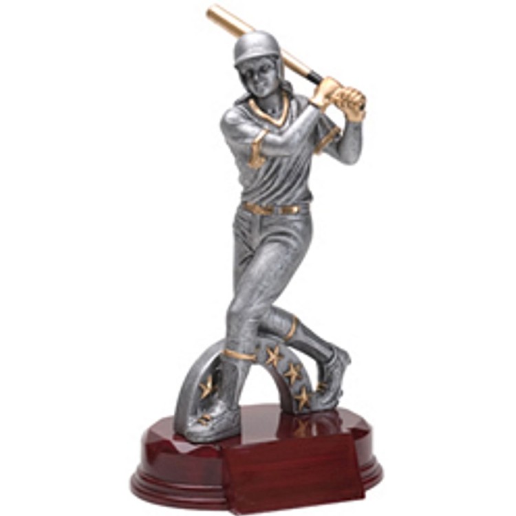 10-1/4" Softball-Female Resin Figure 1