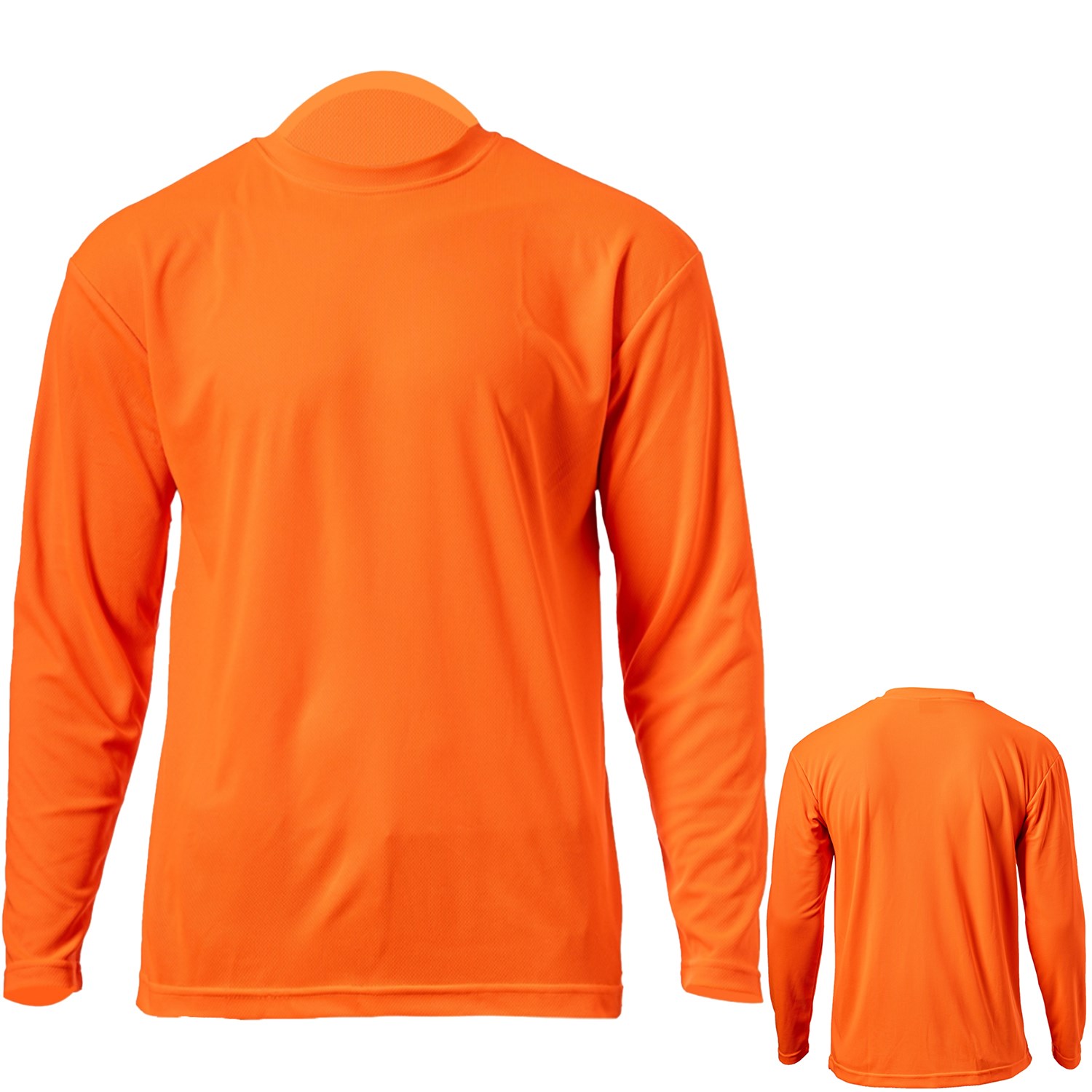 Hi Viz Safety Workwear Long Sleeve T-Shirt 7