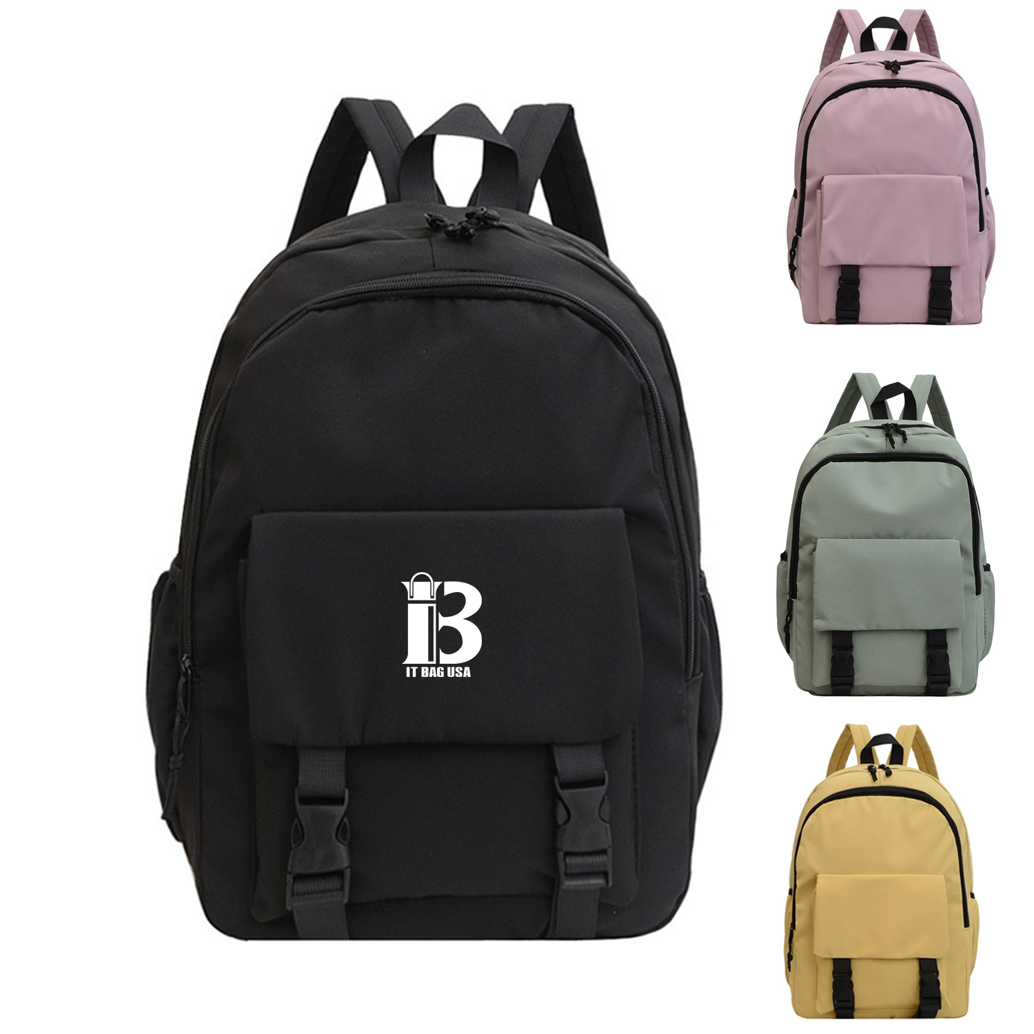 Nylon Student Travel Backpack 7